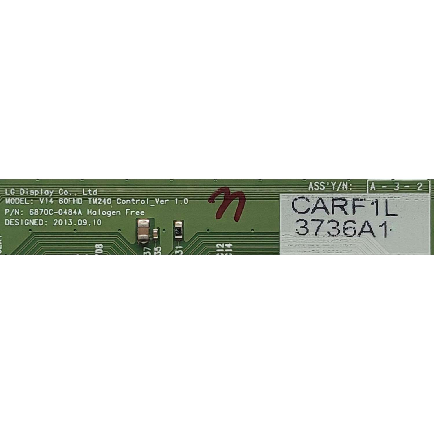 T-CON PARA TV LG / NUMERO DE PARTE 6871L-3736A / 6870C-0484A / PANEL LD650DUF(FG)(A1) / MODELO 65LS33A-5D.AUSELH	 - Imagen 2